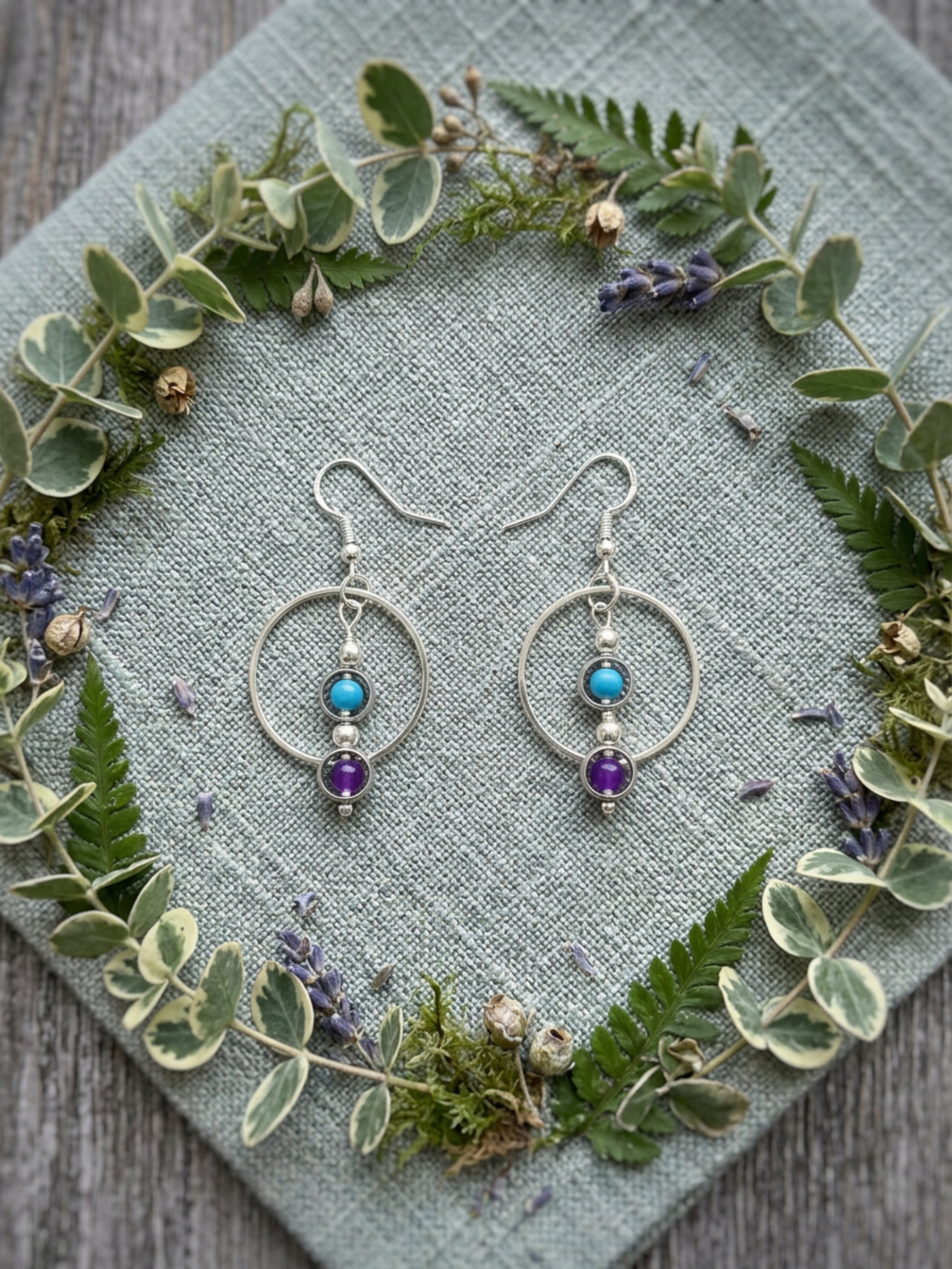 The Vibrant Rhythm Earrings