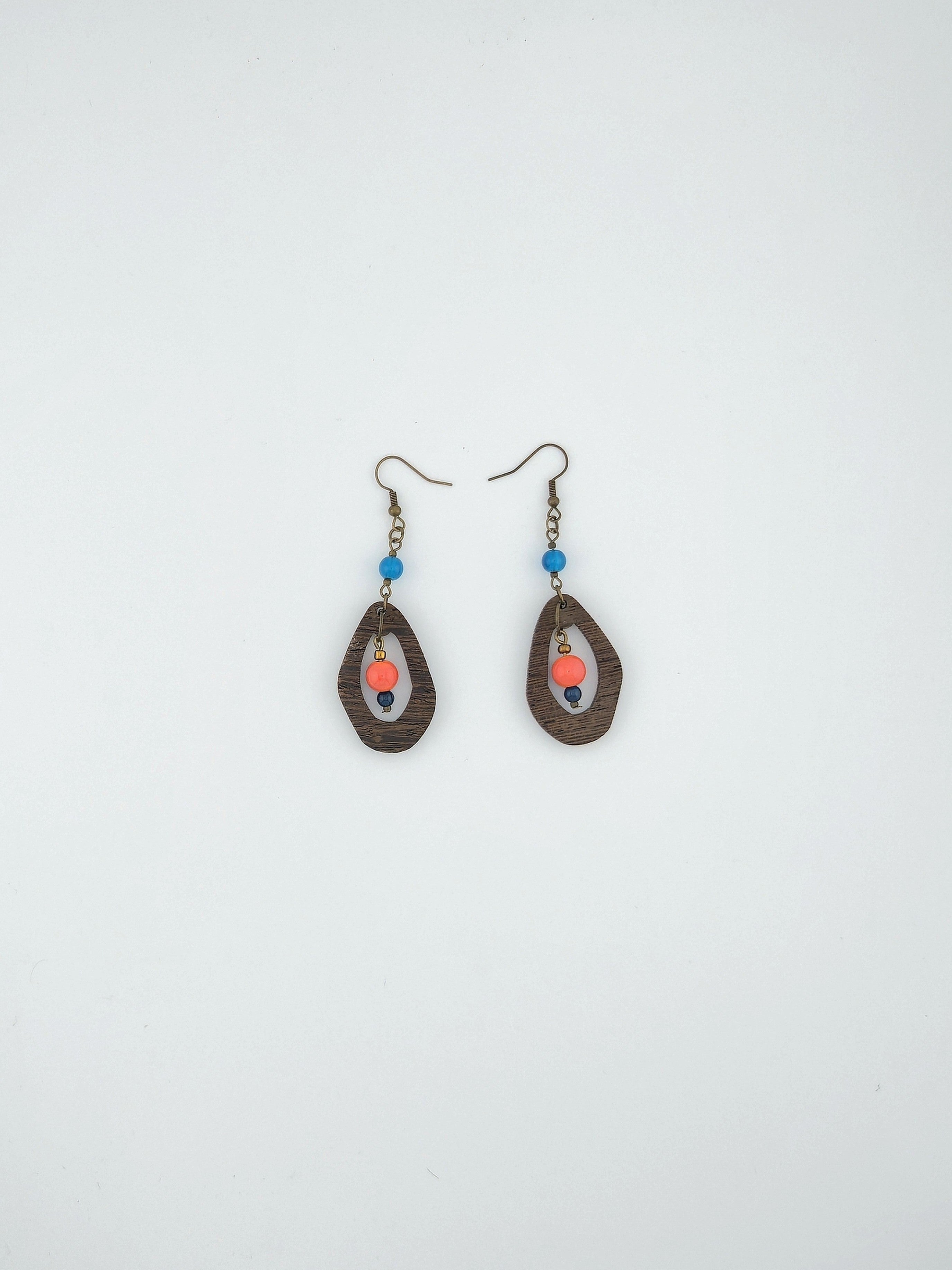 Blue Ombre Bead Frame Collection