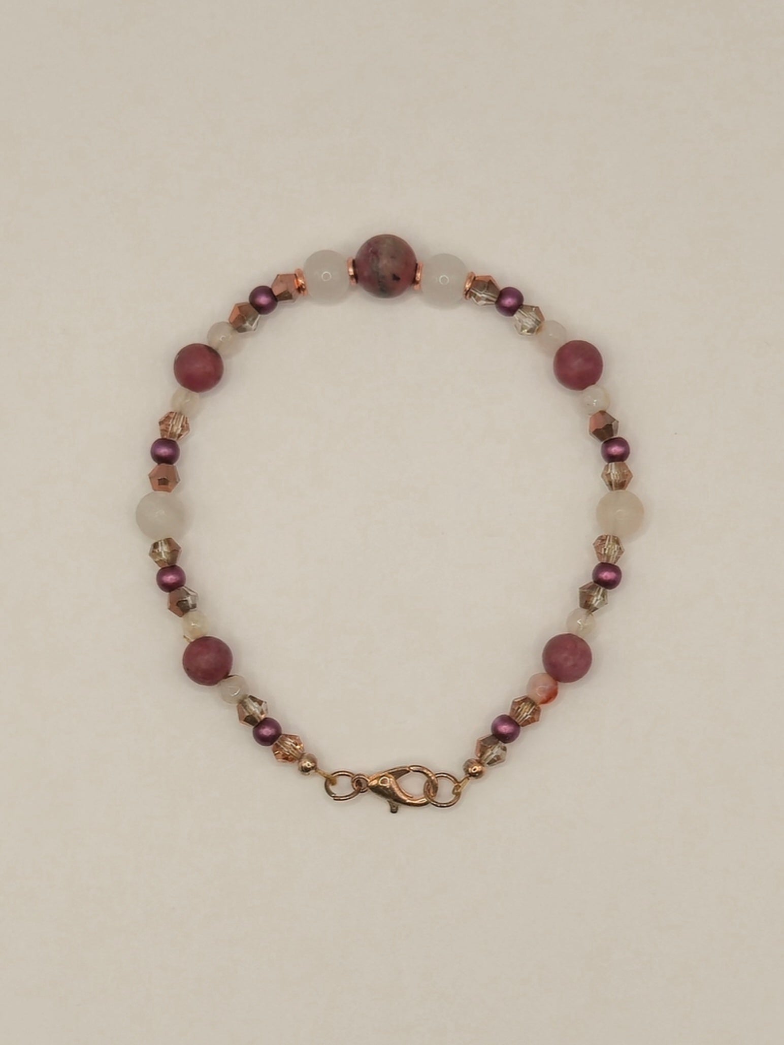 Rose Gold Rhodonite Collection