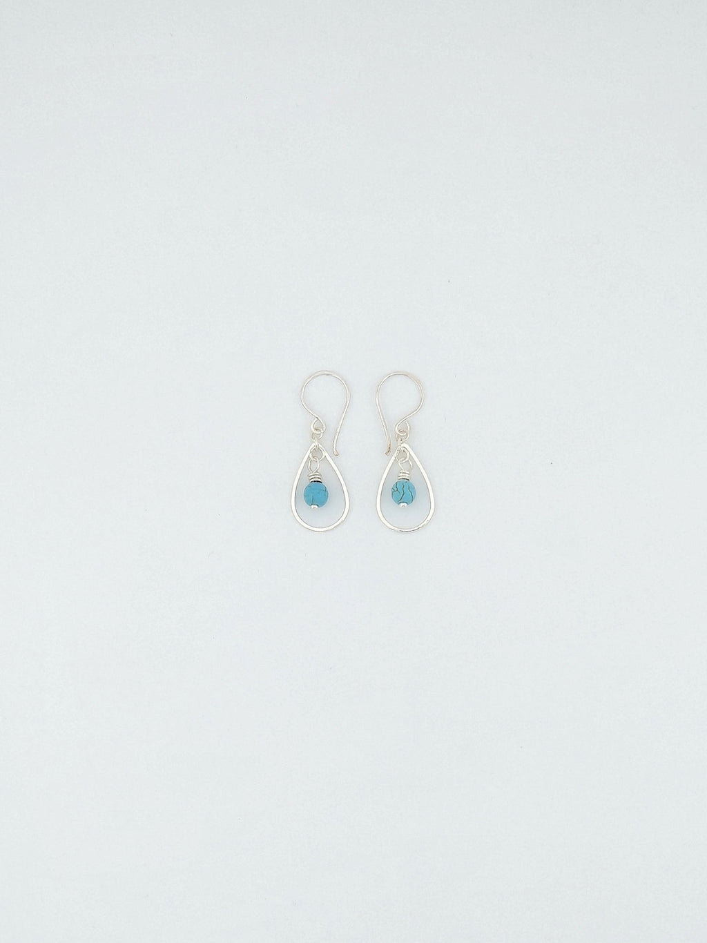 Turquoise Shield Dangles
