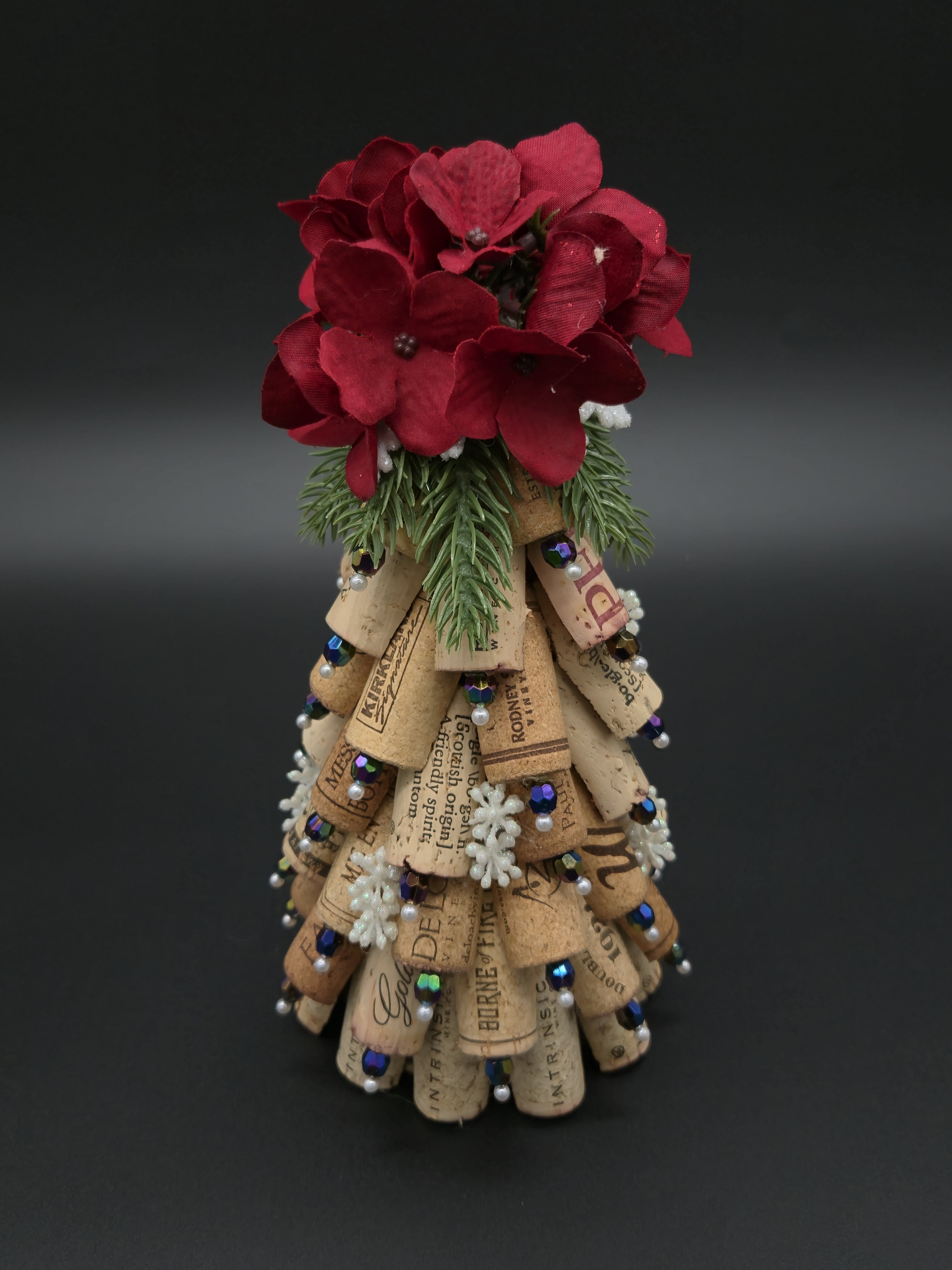 Wine Cork Hydrangea Tree