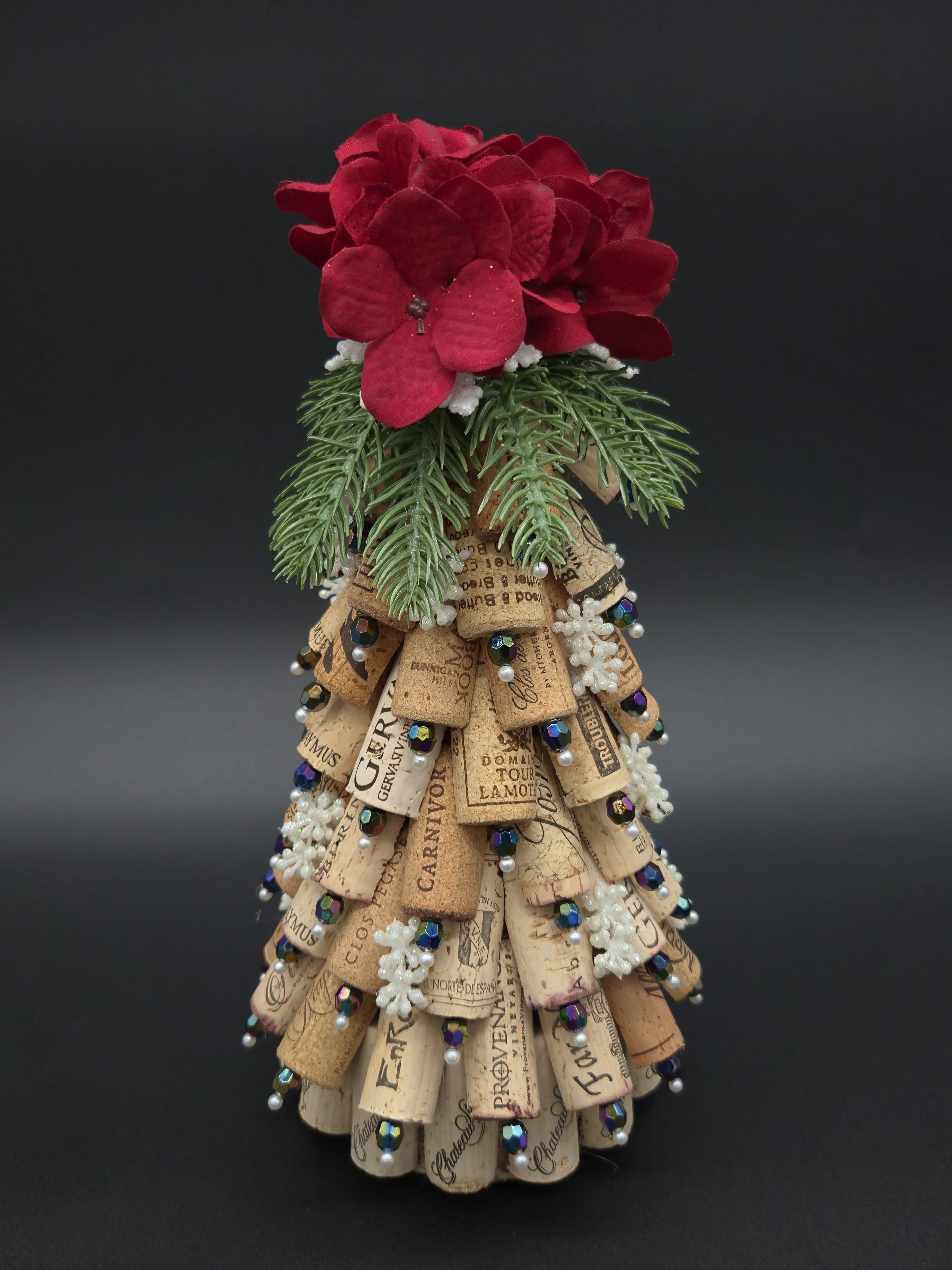 Wine Cork Hydrangea Tree