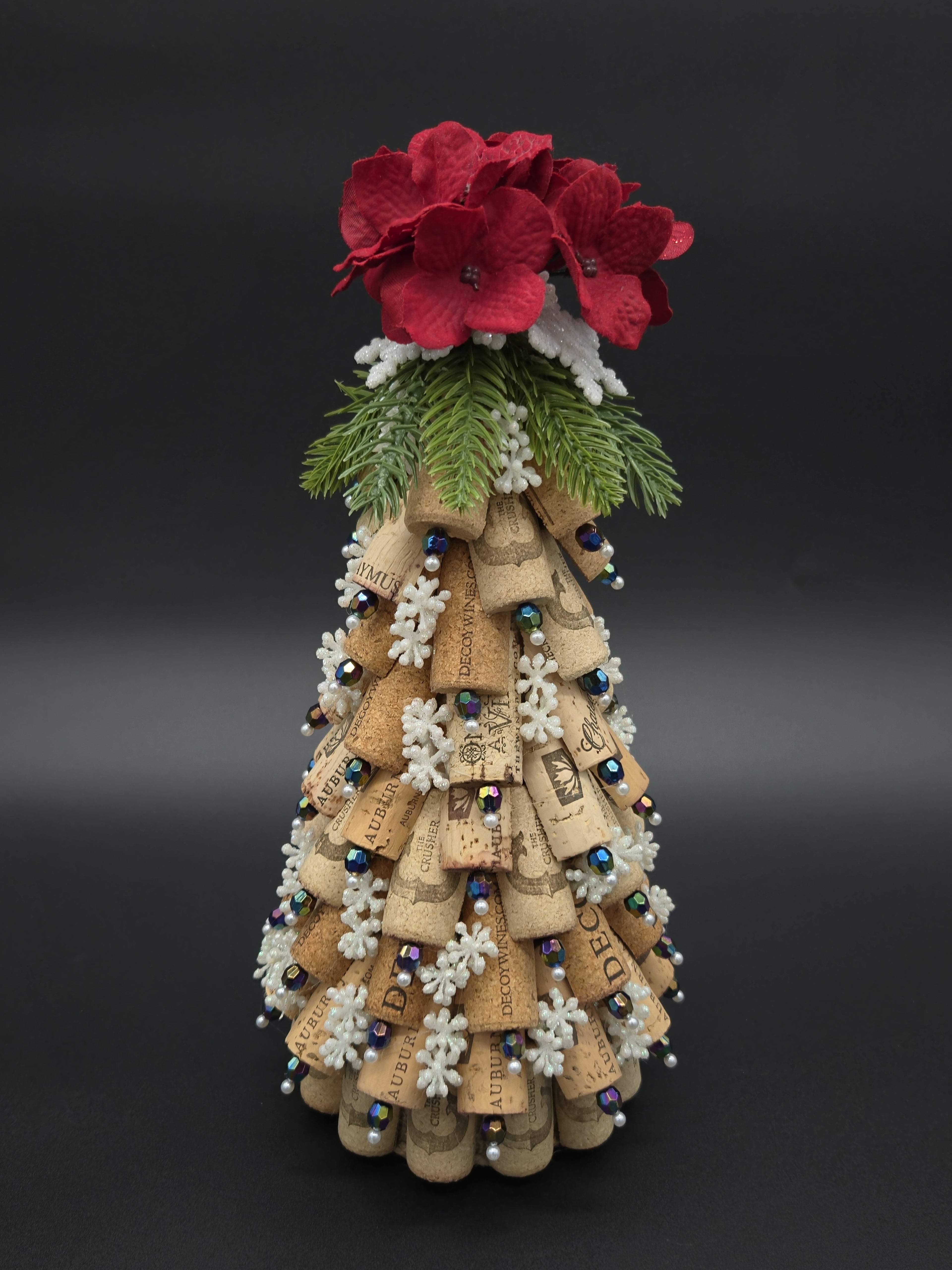 Wine Cork Hydrangea Tree