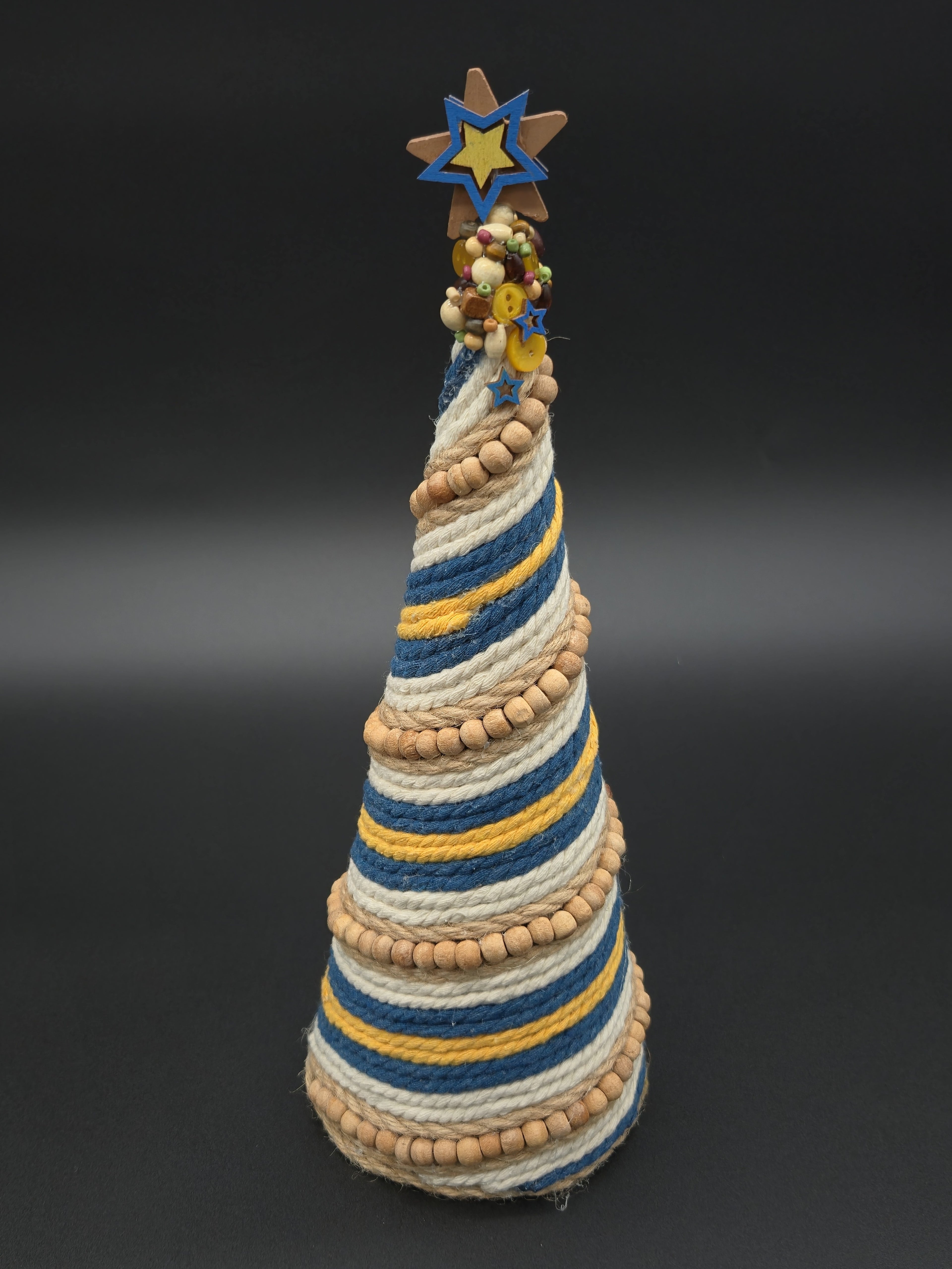 Rustic Wood Bead Tree