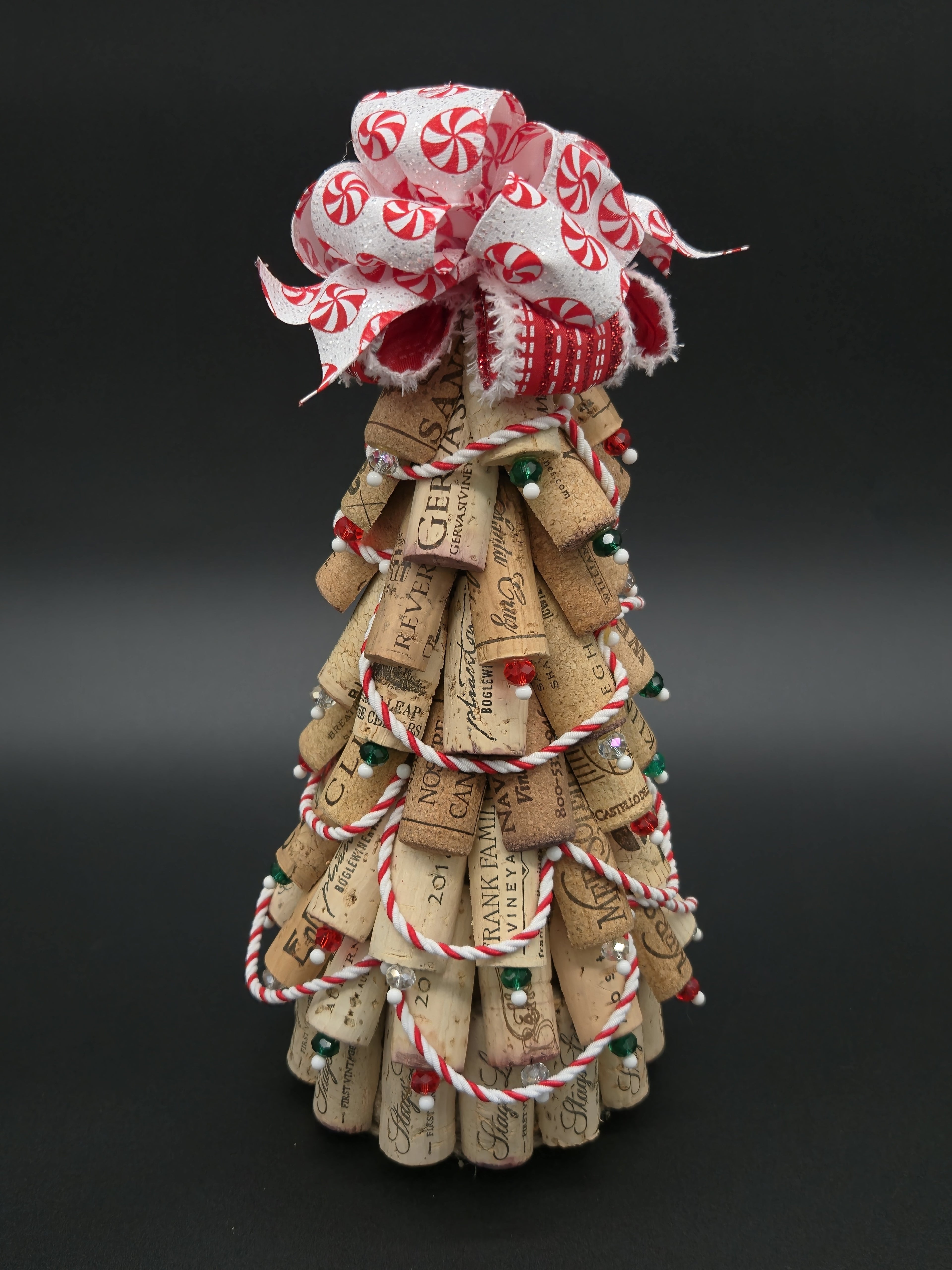 Peppermint Candy Wine Cork Tree