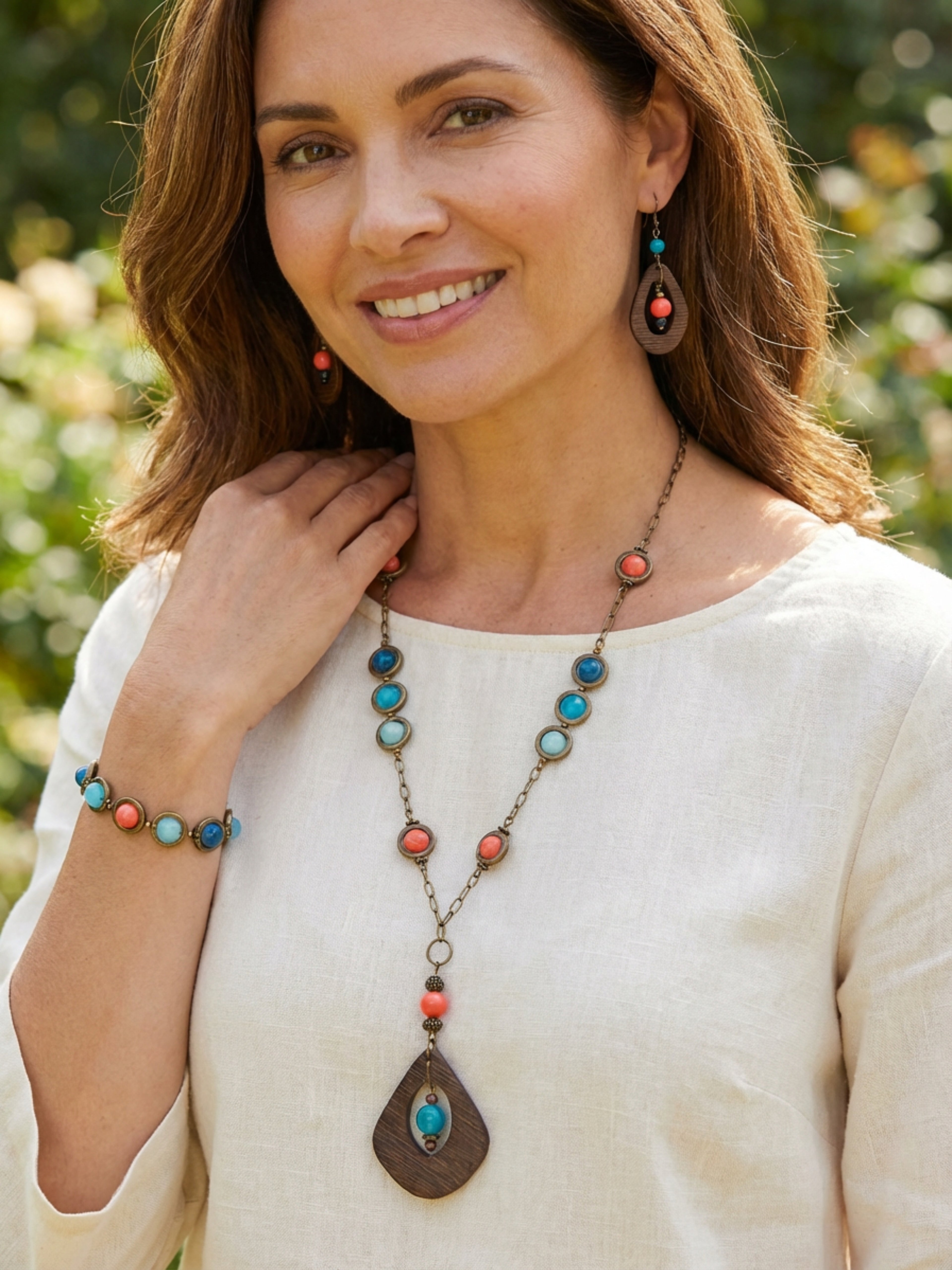 Blue Ombre Bead Frame Collection