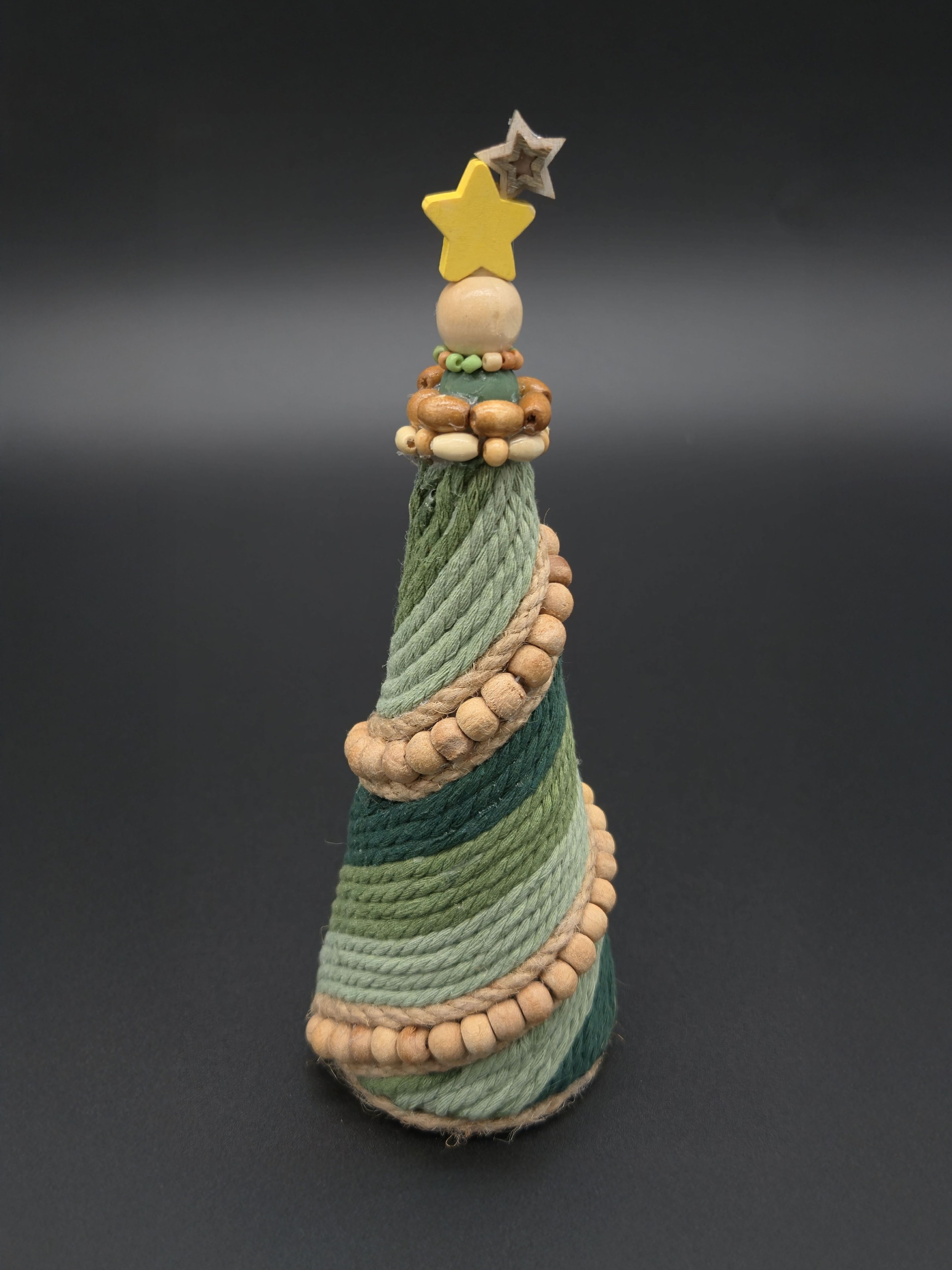 Rustic Wood Bead Tree