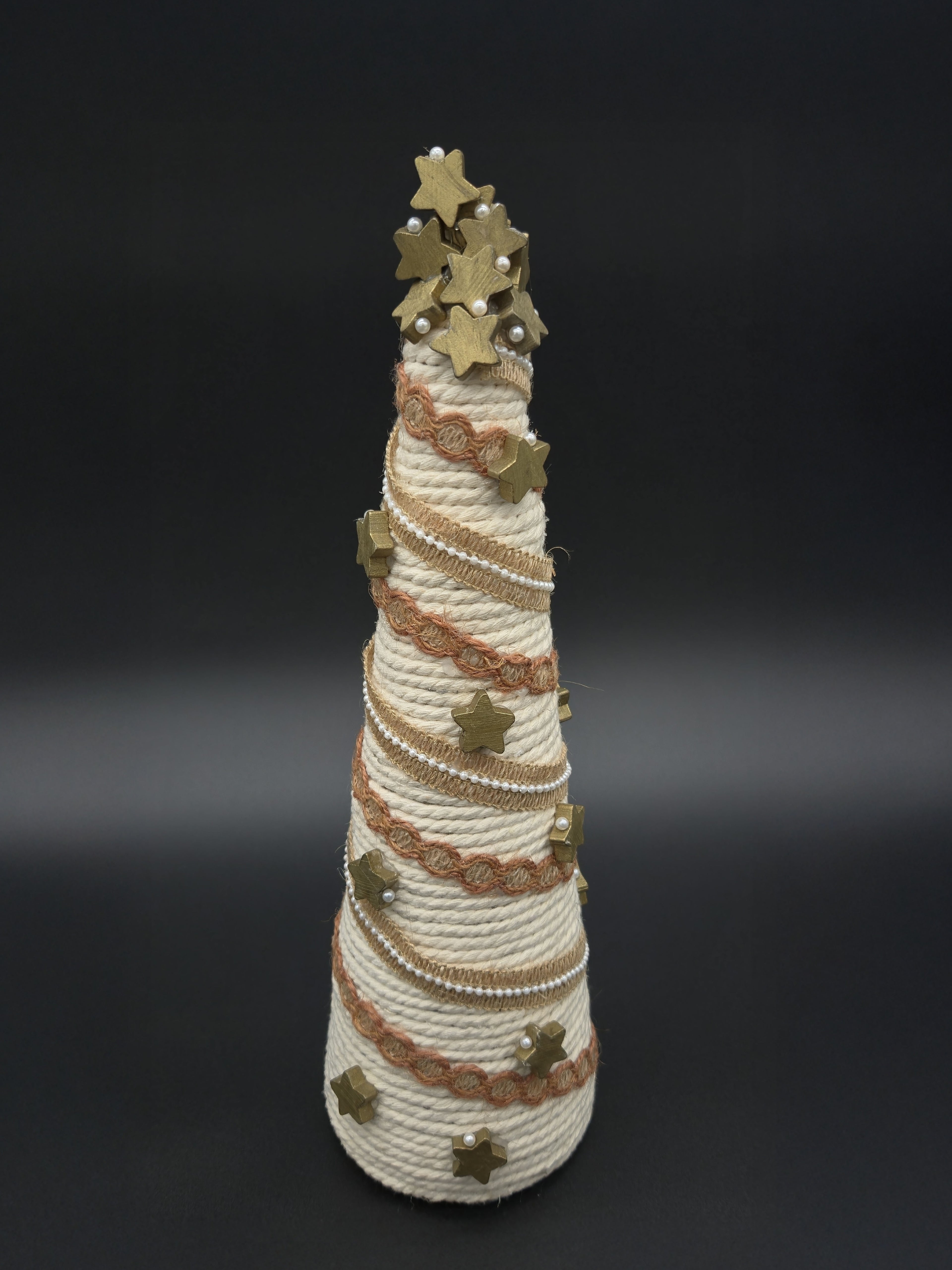 Rustic White Christmas Tree